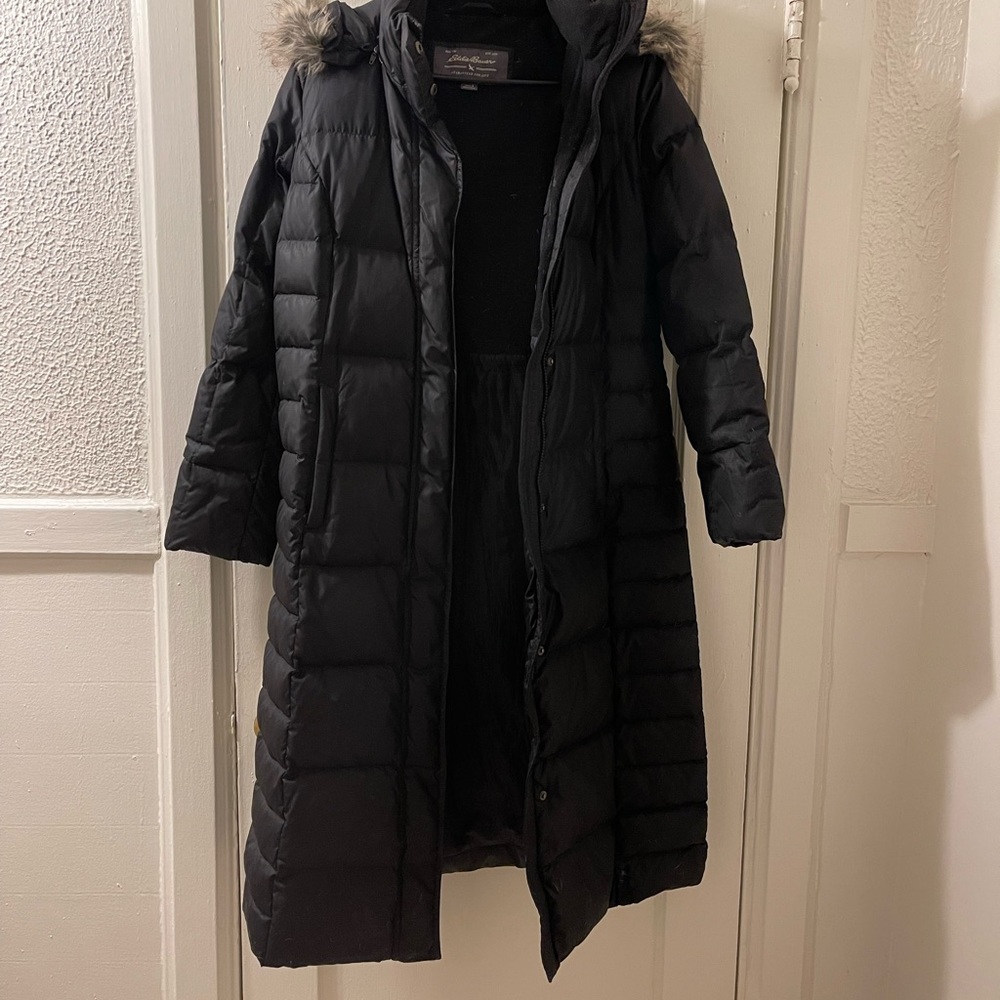 Eddie Bauer Classic Down Duffle Coat